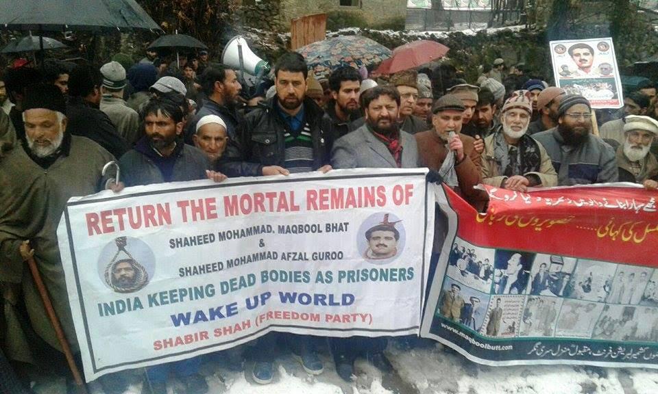 Shaheed Maqbool Bhat (RA) anniversary; Shah pays tributes